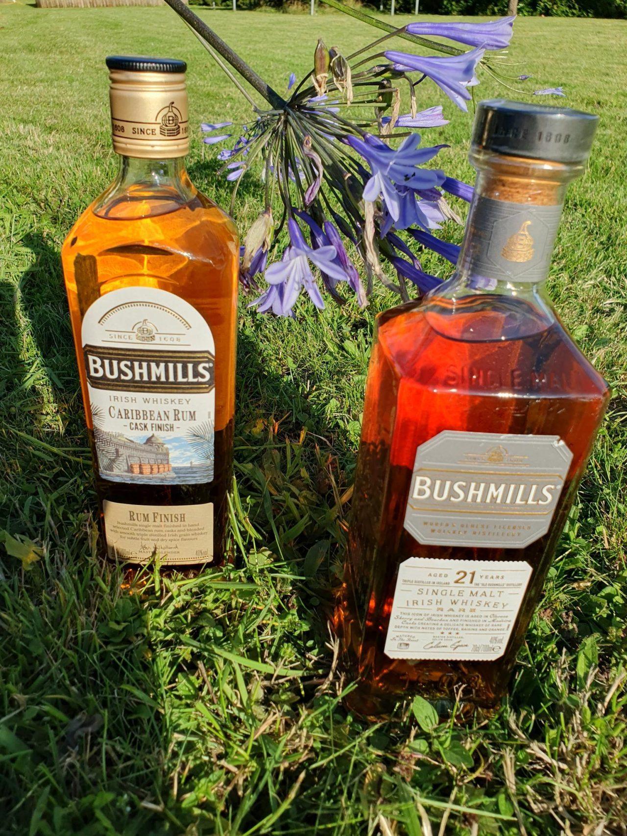 Bushmills 21 Jahre und Carribean Rum Cask Finish